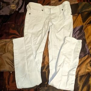 White jeans